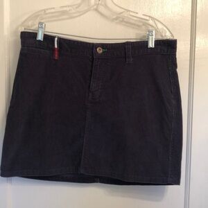 Tommy Hilfiger corduroy blue skirt​​​​​​​​​​​​